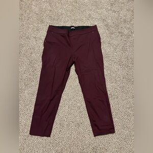 Maurices Women's Burgundy Trousers